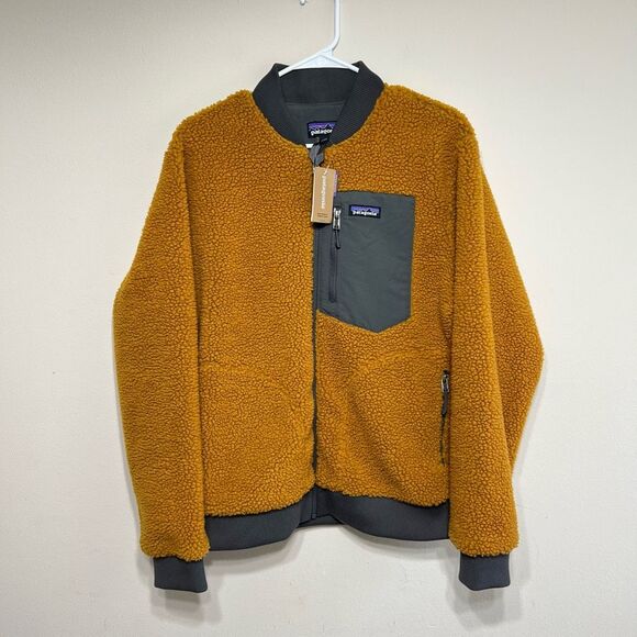 Patagonia Retro X Bomber Jacket Sherpa Fleece Men's Medium NEW